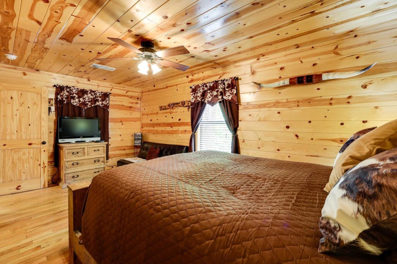 Broken Bow Rental Cabin With Hot Tub And Bar Εξωτερικό φωτογραφία