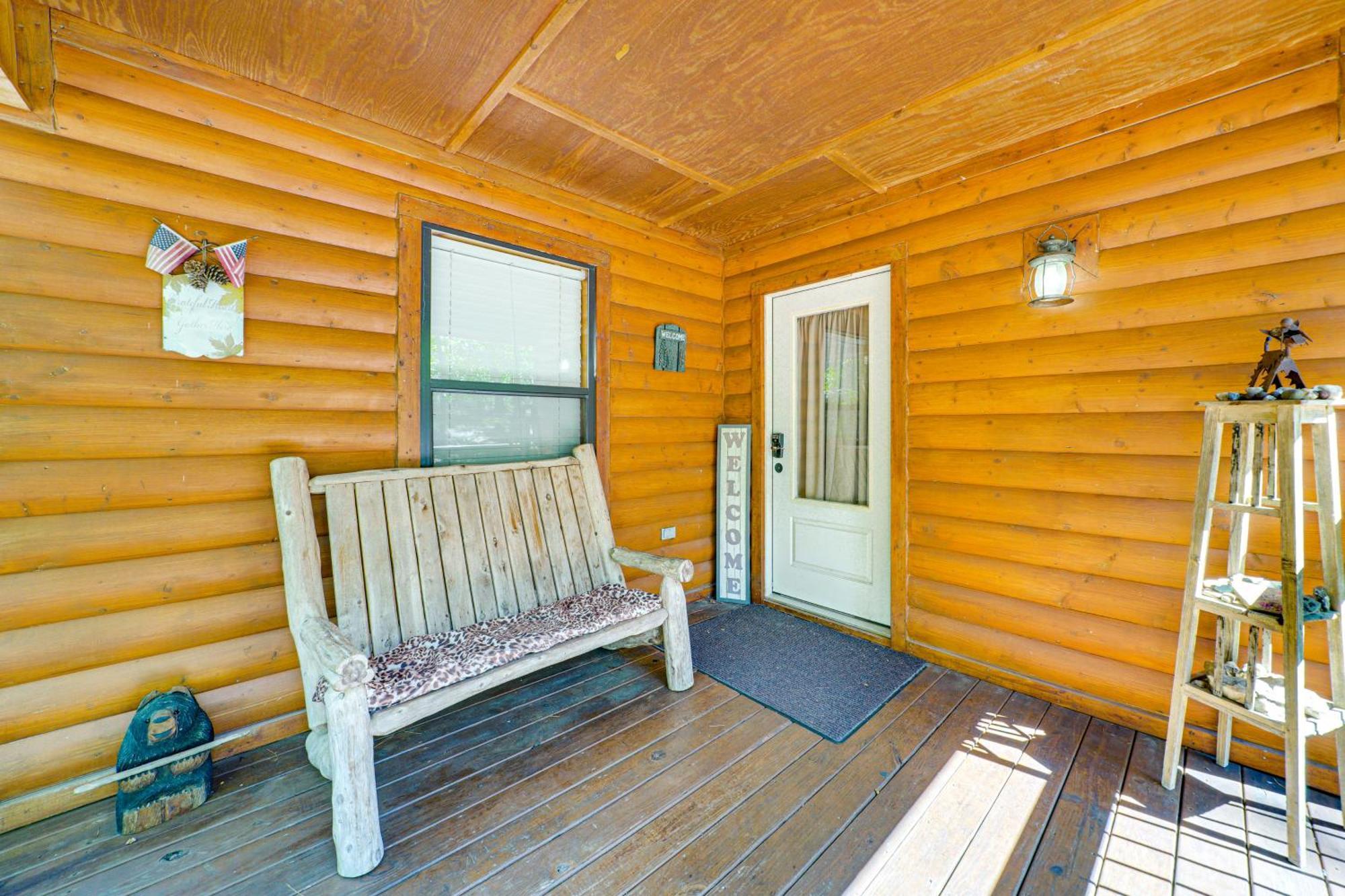 Broken Bow Rental Cabin With Hot Tub And Bar Εξωτερικό φωτογραφία