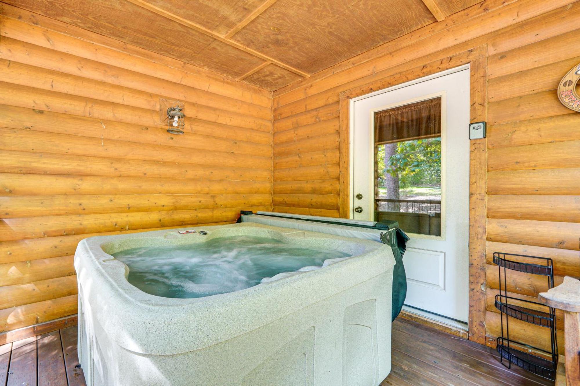 Broken Bow Rental Cabin With Hot Tub And Bar Εξωτερικό φωτογραφία