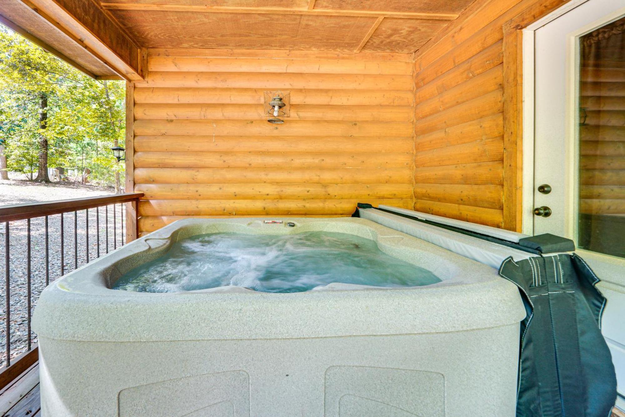 Broken Bow Rental Cabin With Hot Tub And Bar Εξωτερικό φωτογραφία