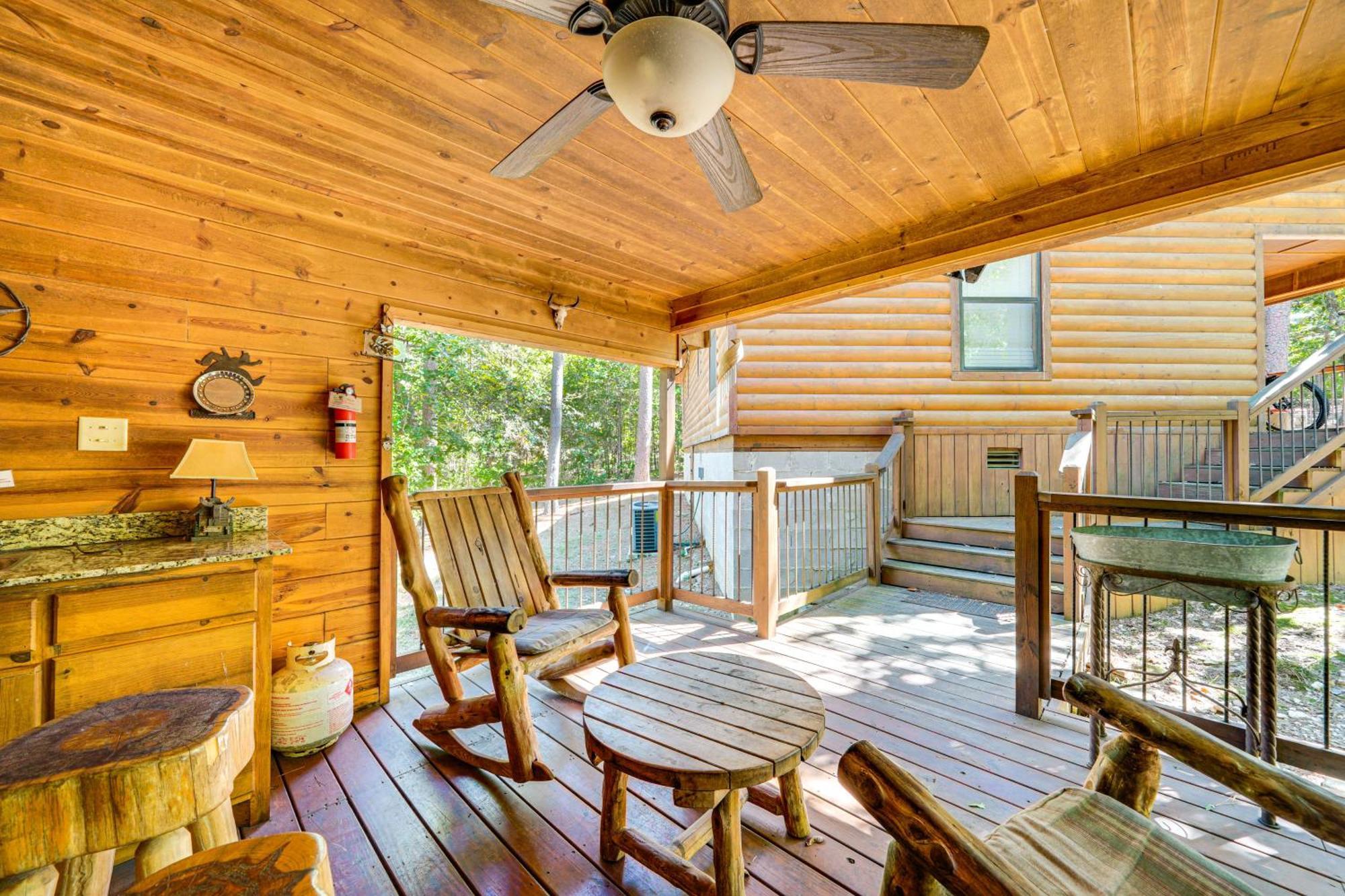 Broken Bow Rental Cabin With Hot Tub And Bar Εξωτερικό φωτογραφία